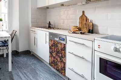 Magnet na myčku moderní Barevné paisley