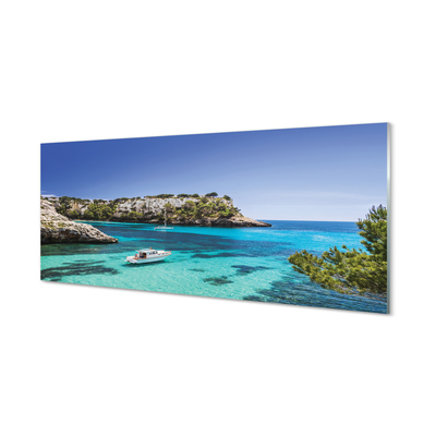 akrylový obraz Španělsko Cliffs mořské pobřeží