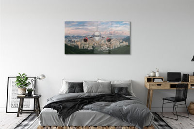 akrylový obraz Město Horní rovina