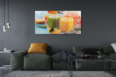 akrylový obraz Koktejly barevných skel