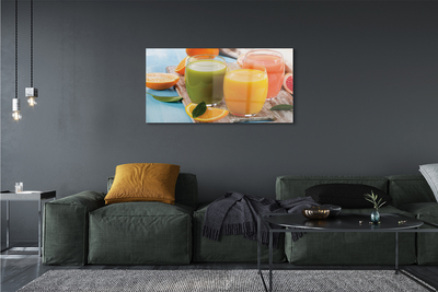 akrylový obraz Koktejly barevných skel