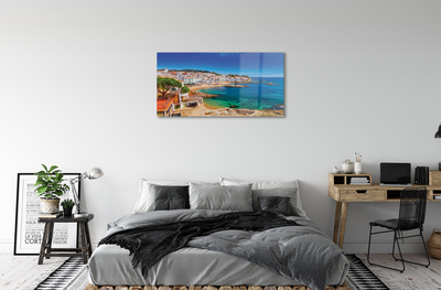 akrylový obraz Španělsko coast beach city