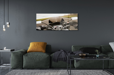 akrylový obraz Motocyklu silničního oblohy top