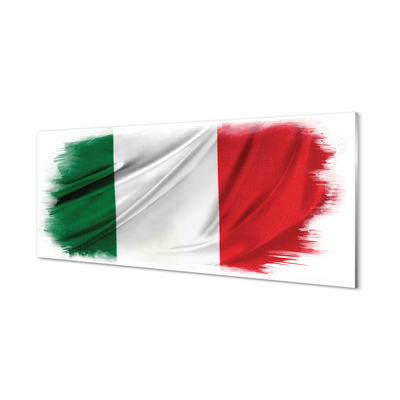 akrylový obraz flag itálie