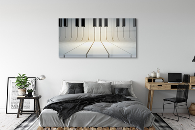 akrylový obraz klávesy piana