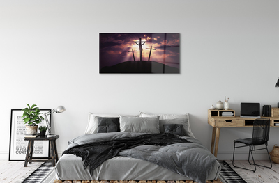 akrylový obraz Jesus cross