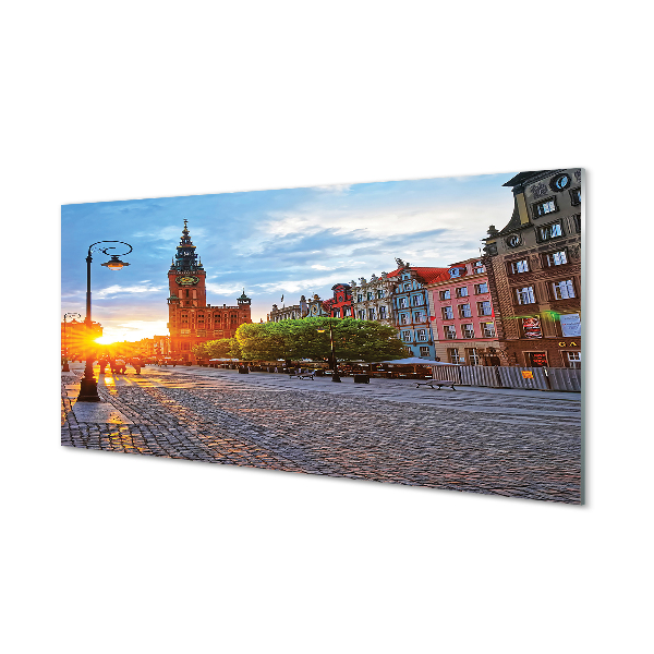akrylový obraz Gdańsk Staré město východ