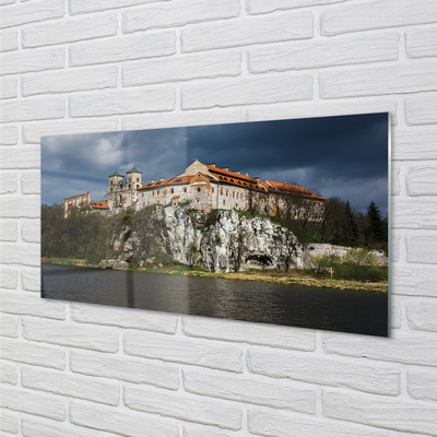 akrylový obraz Krakow castle River