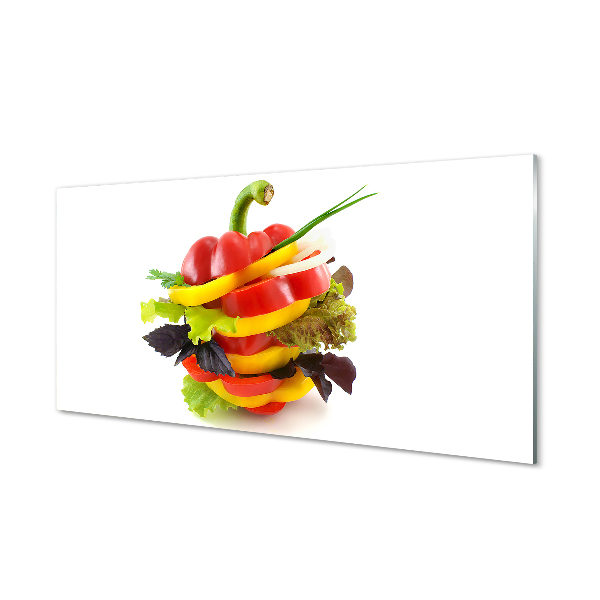 akrylový obraz pepř salát