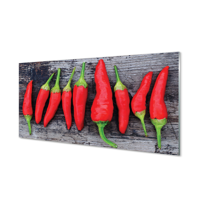 akrylový obraz červené papriky