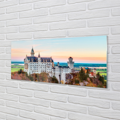 akrylový obraz Německo Castle podzim Munich