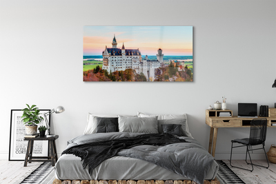 akrylový obraz Německo Castle podzim Munich