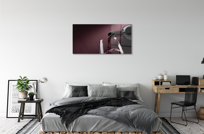 akrylový obraz Maroon bílé víno