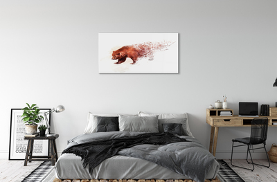 akrylový obraz Medvěd