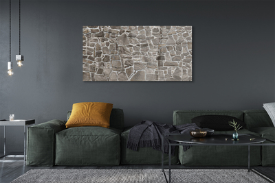 akrylový obraz Kamenného zdiva cihla