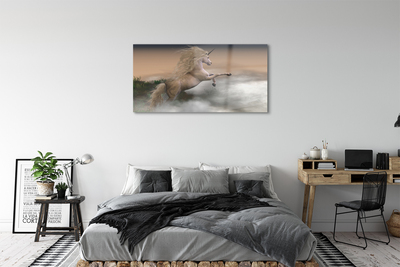 akrylový obraz Unicorn mraky