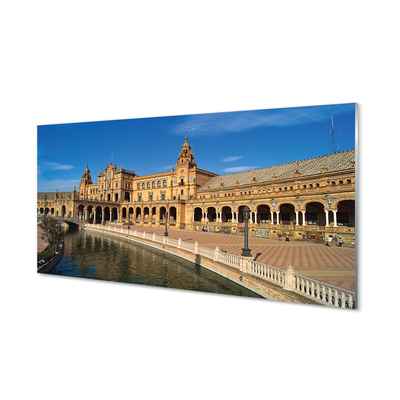 akrylový obraz Spain Old Market City