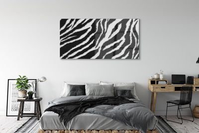 akrylový obraz zebra fur