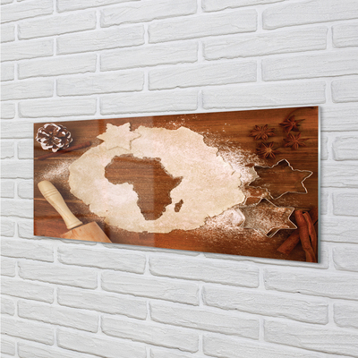 akrylový obraz Kuchyně pečivo válec Africa