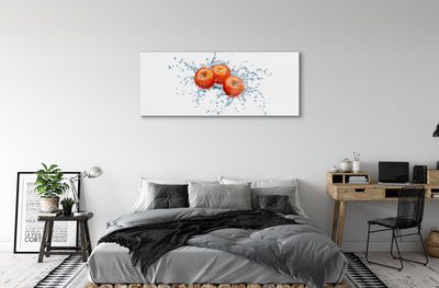 akrylový obraz rajčata voda