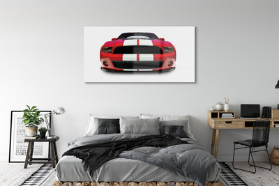 akrylový obraz Červené sportovní auto