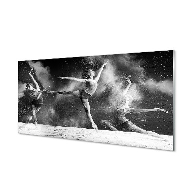 akrylový obraz Dámská Baleríny kouř