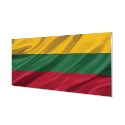 akrylový obraz vlajka Litvy