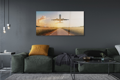 akrylový obraz Letadlo West City