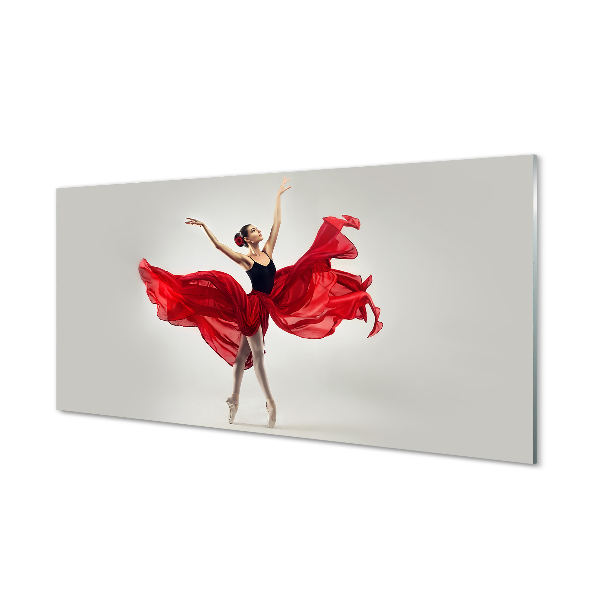 akrylový obraz balerína žena