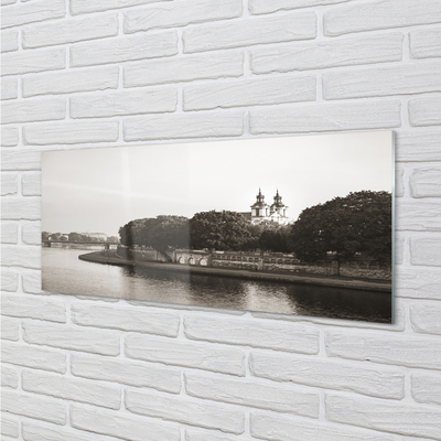 akrylový obraz Krakow River bridge