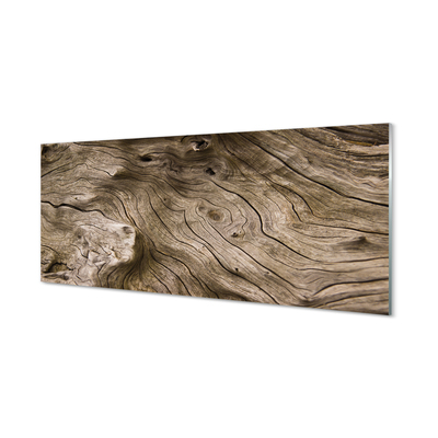 akrylový obraz Dřevo uzlů obilí