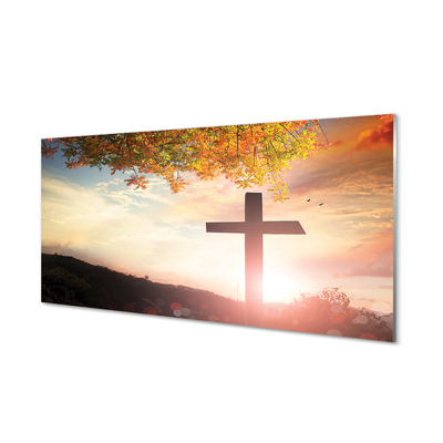 akrylový obraz cross tree