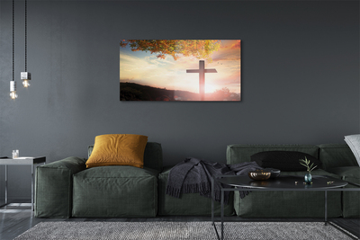 akrylový obraz cross tree