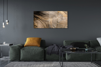 akrylový obraz Dřevo textury obilí