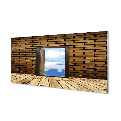 akrylový obraz Dveře nebe 3d