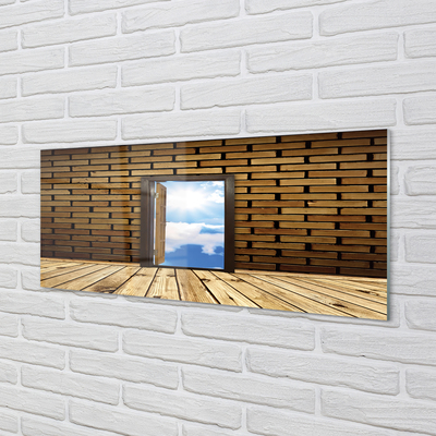 akrylový obraz Dveře nebe 3d
