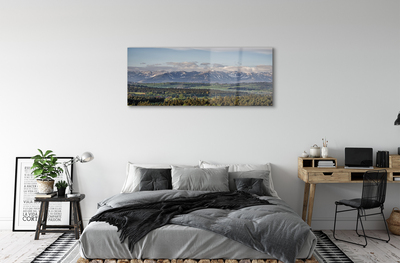 akrylový obraz hory