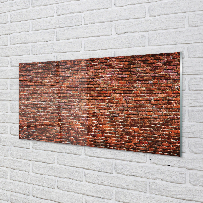 akrylový obraz Kamenná cihlová zeď