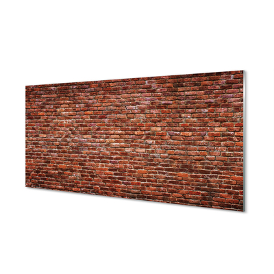 akrylový obraz Kamenná cihlová zeď