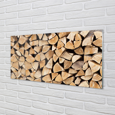 akrylový obraz Wood složení paliva