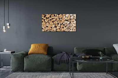 akrylový obraz Wood složení paliva