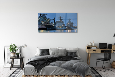 akrylový obraz Lodě mořské oblohy