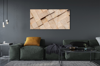 akrylový obraz složení zrna dřeva