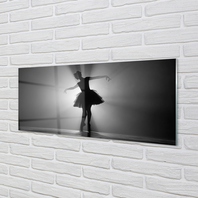 akrylový obraz Baletka šedé pozadí