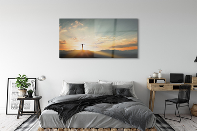 akrylový obraz Cross sun top