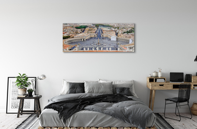 akrylový obraz Rome Vatican square panorama
