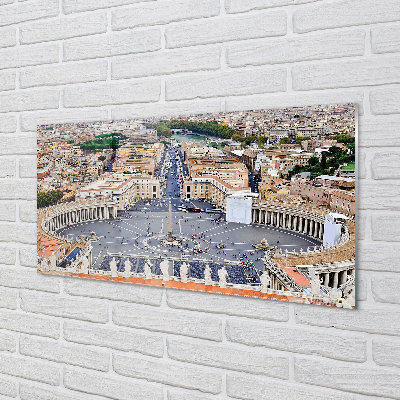 akrylový obraz Rome Vatican square panorama