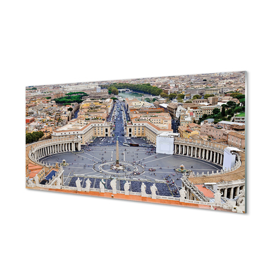 akrylový obraz Rome Vatican square panorama