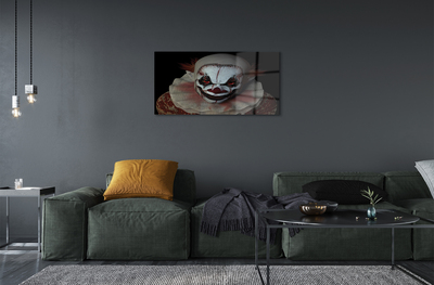akrylový obraz Scary clown