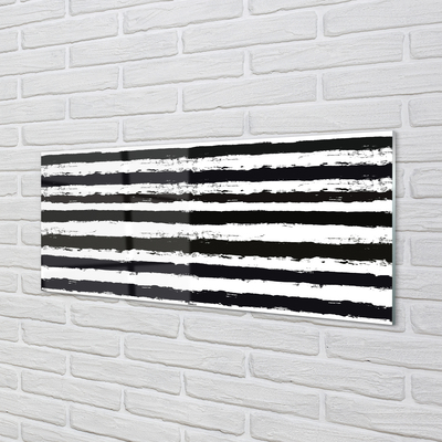 akrylový obraz Nepravidelné pruhy zebra